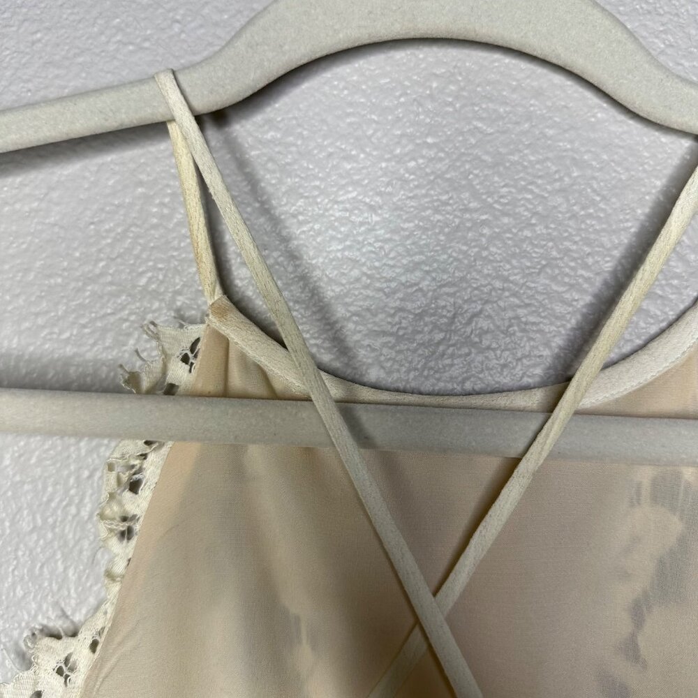SAYLOR Alexis Mini Dress Size Small Cream & Black Lace Sleeveless - Picture 6 of 12